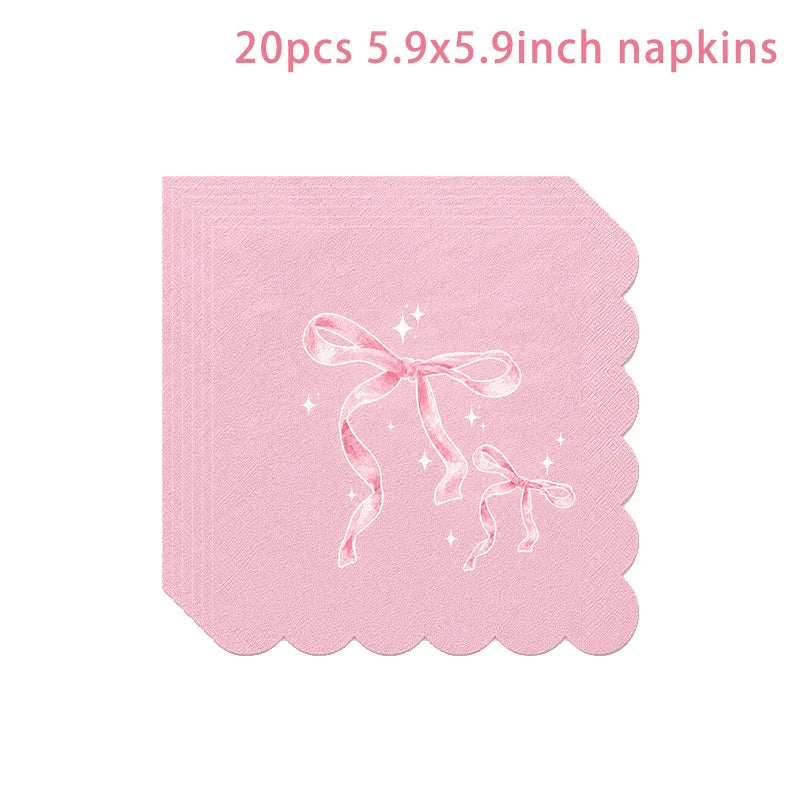 assiettes papier rose serviettes gobelets bannière happy birthday pailles festives enfants femmes anniversaire mariage
