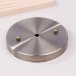disques suspension or argent noir modernes vis 15cm