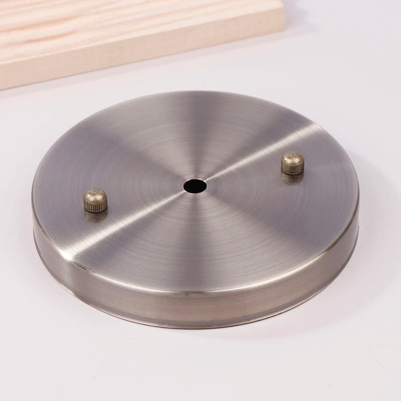 disques suspension or argent noir modernes vis 15cm