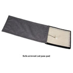tapis sisal griffoir moderne protecteur meuble chat texture rugueuse beige gris noir