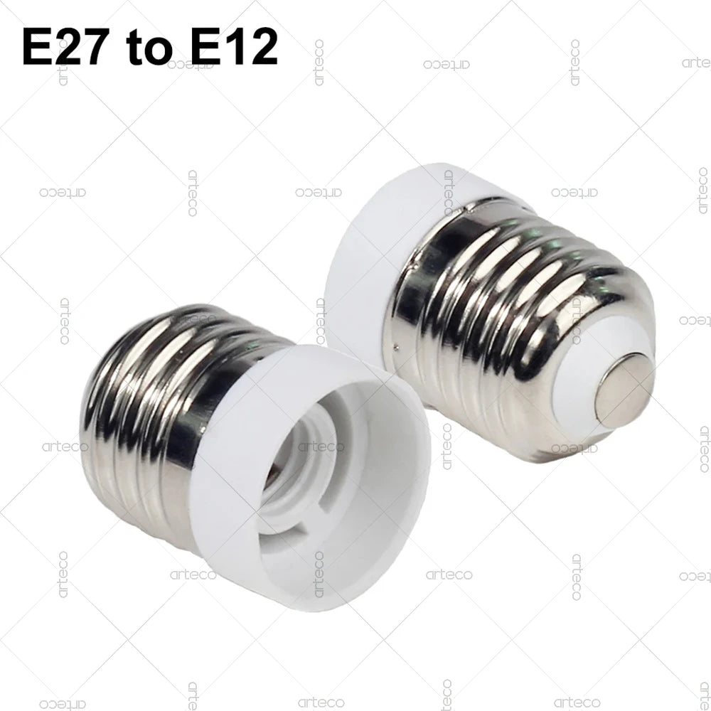 adaptateurs led e27 e40 b22 gu10 e12 e14 mr16 g9 blanc modernes opaques