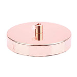 disques métalliques or argent rose doré noir blanc modernes fixations vis inclusées différentes couleurs