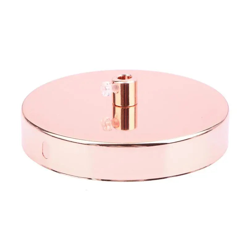 disques métalliques or argent rose doré noir blanc modernes fixations vis inclusées différentes couleurs