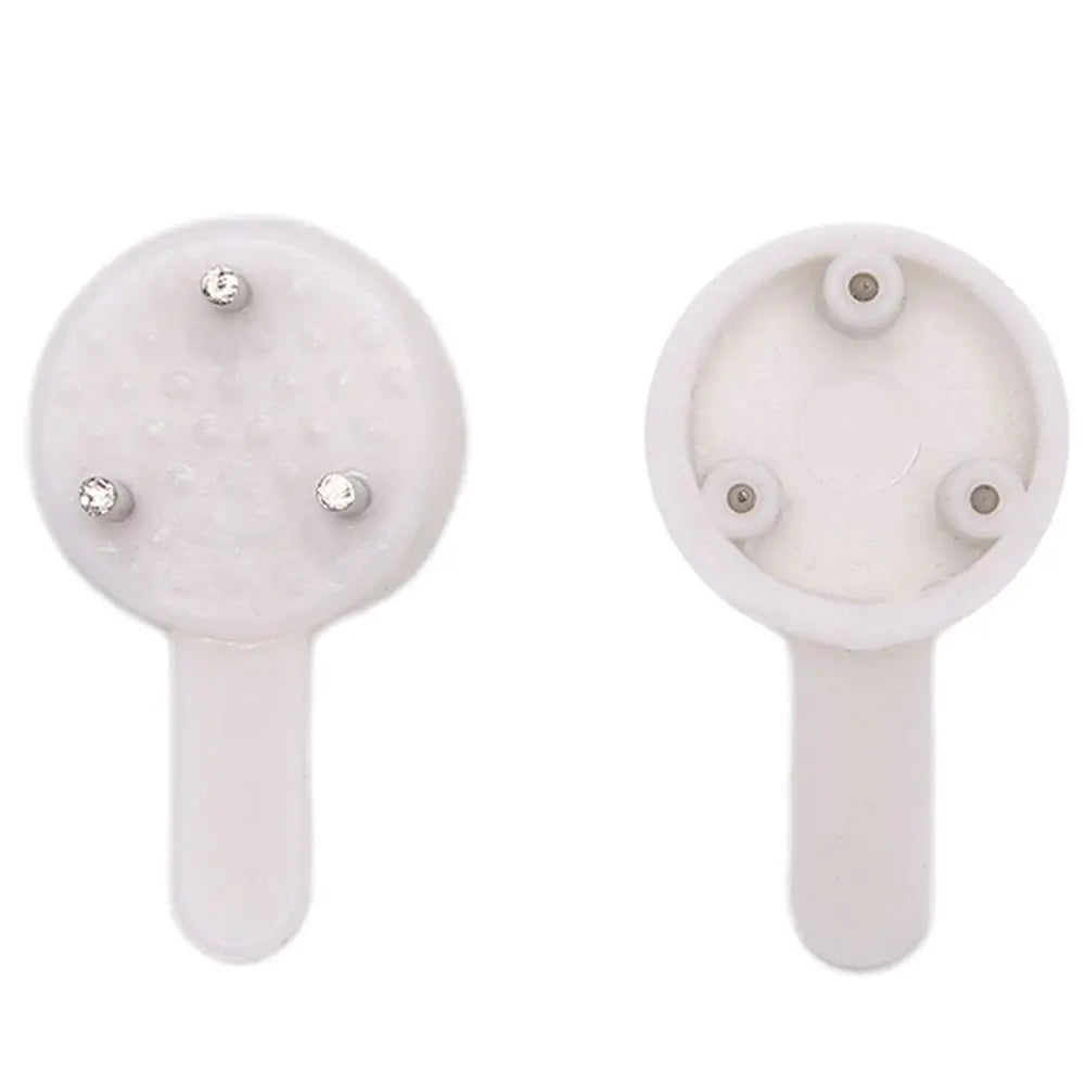 crochets muraux blancs clips fixation moderne cadres photos tableaux légers solides ronds