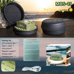 lampe camping vert olive aimantée rechargeable led moderne portative usb