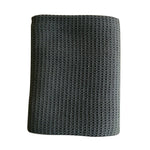 serviettes table coton rose gris blanc carreaux modernes maison restaurant