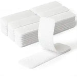 adhésifs élastiques blancs noirs rayés auto collants modernes résistants polyester nylon