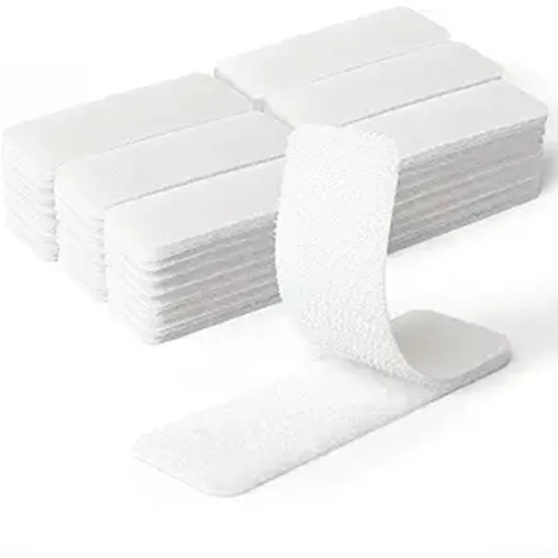 adhésifs élastiques blancs noirs rayés auto collants modernes résistants polyester nylon