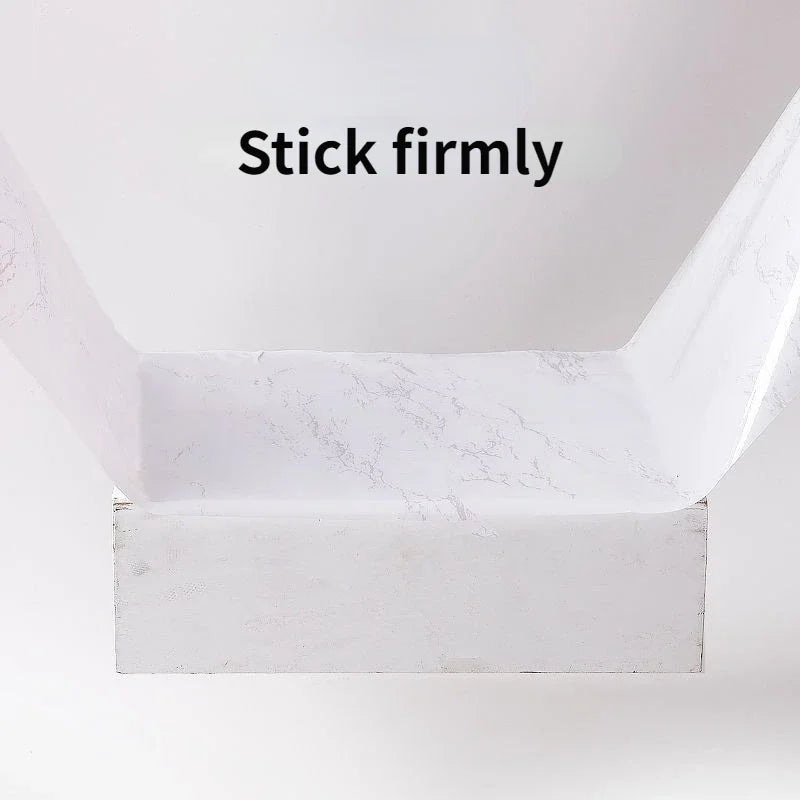 papier peint imperméable marbre blanc veines grises moderne adhésif 10m résistant moisissure anti feu