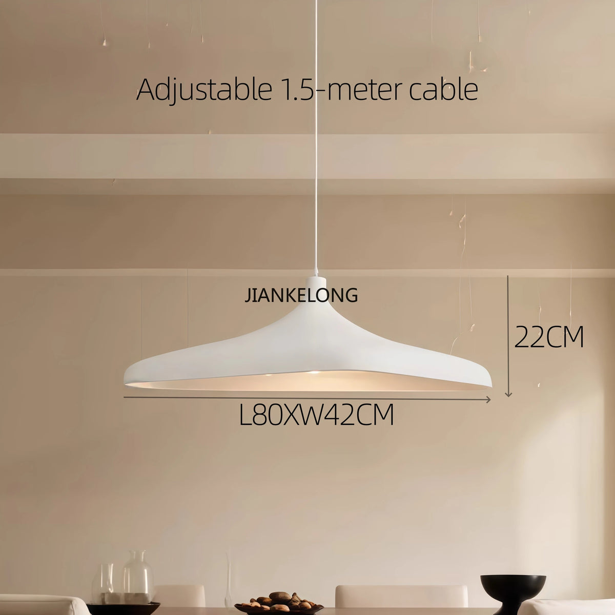 suspension lumineuse pendentif câble beige clair texture grained moderne ampoule e27 led 249 2000
