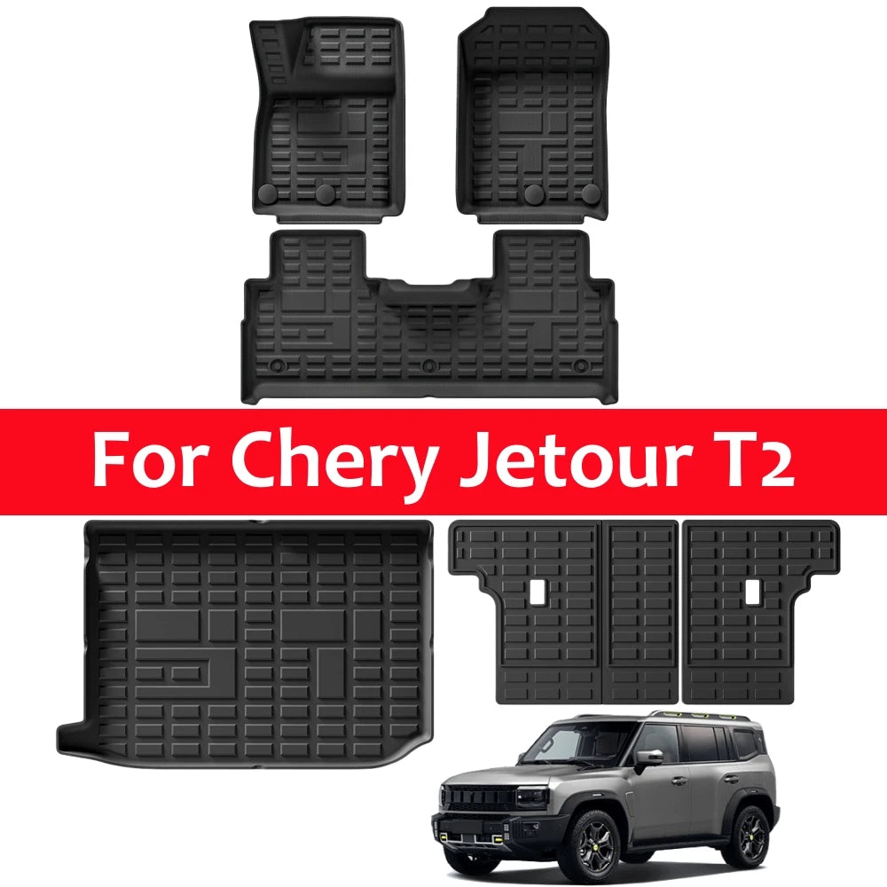 tapis sol voiture noir grille protection moderne clips fixations toutes saisons