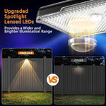 lampes solaires murales extérieures modernes ip65 led couleur variable panneau solaire texturé