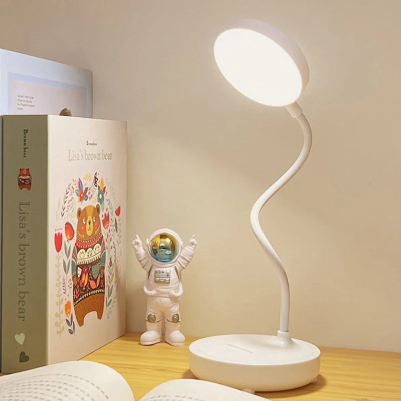 lampe table led blanc moderne lune lisse charge usb 5v veilleuse chambre