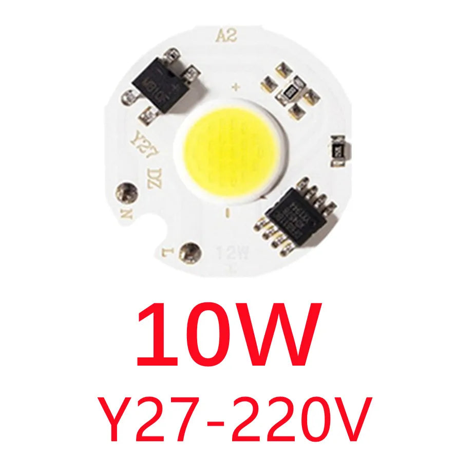 Chip LED COB 3W 5W 7W 10W 12W blanc blanc chaud moderne technologique sans