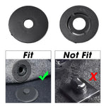 clips tapis sol noir pratique utilitaire pack clips tapis sol diametre 41mm ouverture 8mm