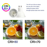 ampoules led gu10 9w blanc chaud 6000k moderne salon 3000k 4000k 25000h