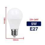 ampoule led blanche mate moderne base e27 e14 éclairage intérieur salon haute économie