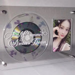 cadre photo moderne transparent acrylique support cd clips rectangle affiches idoles postales decoration