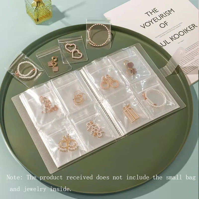 porte bijoux moderne transparent clips compartiments boîte rangement bijoux anti poussière boucles d'oreilles bracelets