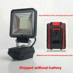 lampe travail led noir vert moderne clips charge usb interrupteur indépendant