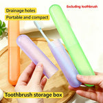 étui brosse dents portable réutilisable multiple couleurs vert bleu rose orange jaune moderne compact
