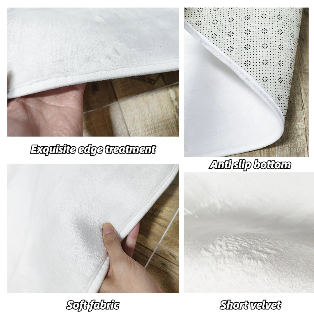 Couverture douillette avec un traitement de bord raffiné, un fond antidérapant et un doux velours court, offrant un confort optimal pour une nuit de sommeil réparatrice.