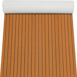 revêtement sol bateau mousse eva imitation teck antidérapant adhésif marron noir yacht