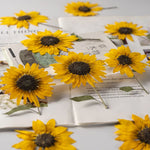boucles d'oreilles fleurs tournesol jaune vif naturel délicat intérieur artisanat décoration maison eyelets bricolage