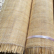 Rouleau de sangle en rotin naturel pour tête de lit - Décoration bohème et artisanale