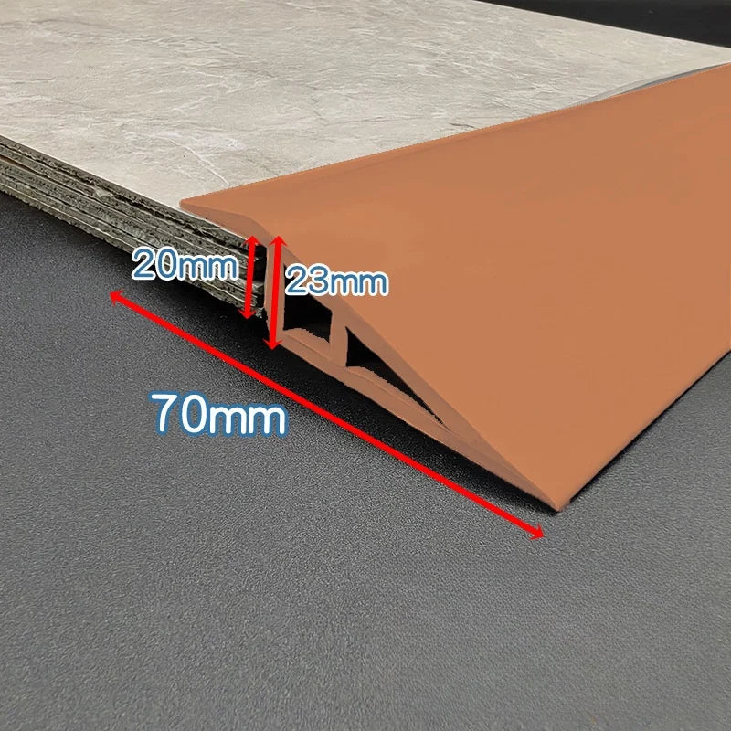 joint transition sol moderne gris marron beige noir adhésif plat lisse finition bord decoration