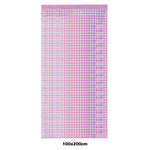 rideau paillettes rose doré argenté rouge moderne occasion fête anniversaire mariage transparent opacité