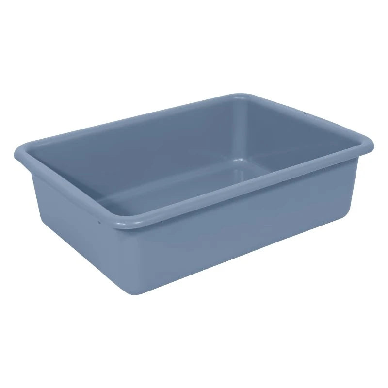 bac rangement moderne noir bleu clair uni opaque empilable durable fonctionnel sans fixation visible