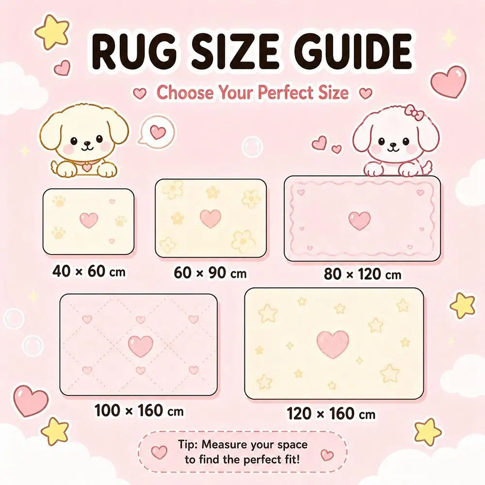 tapis illustration animée pain motif paysager mignon moderne sol antidérapant coton polyester resistant decoloration