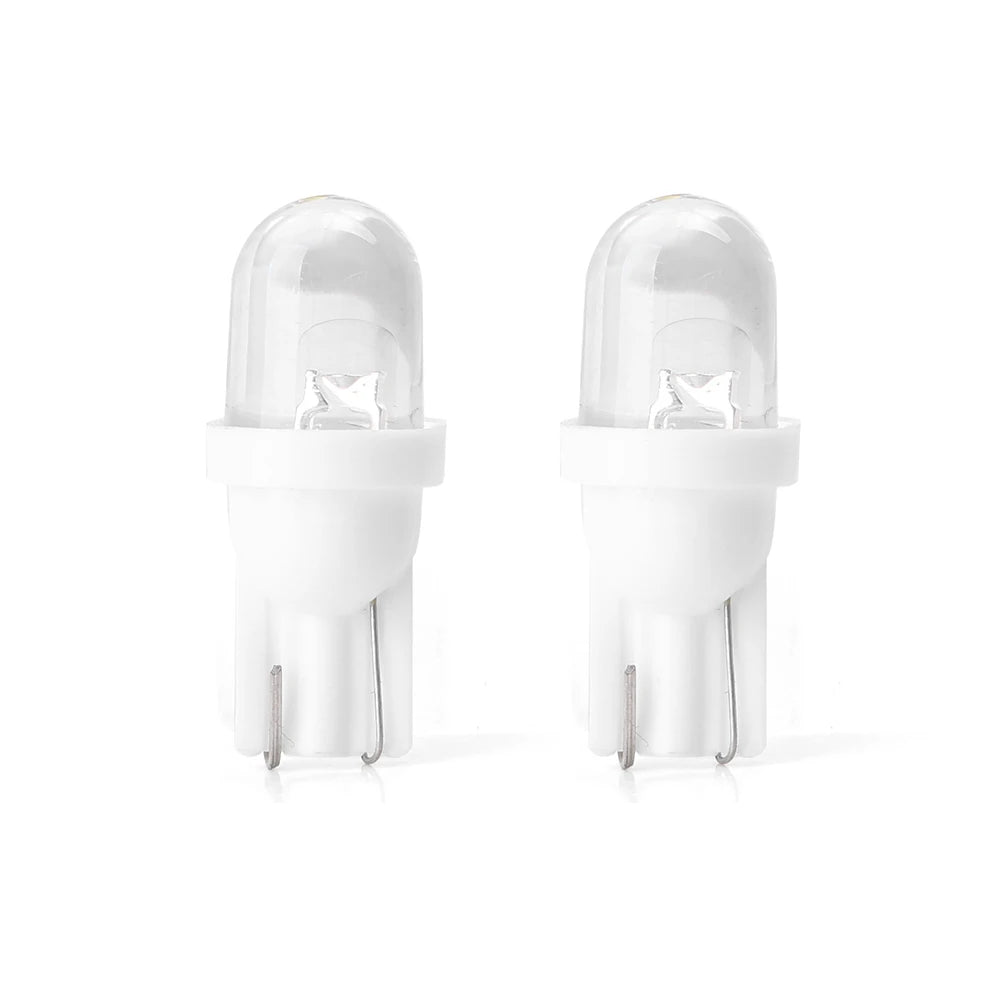 ampoules led hid wedge blanc modernes tringles tension 12v transparentes opaques 29mm t10 w5w