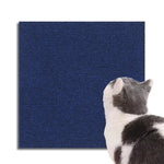 grattoir chats adhésif couleur gris moderne texture tissée taille 30x30cm 30x60cm