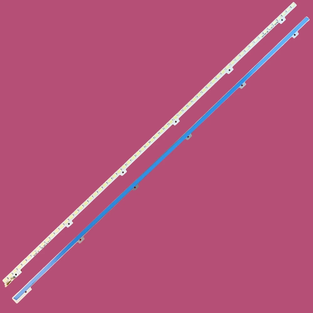 bande led blanc moderne 62 diodes 110 240v adaptateur 3v 2w aluminium 440mm tv