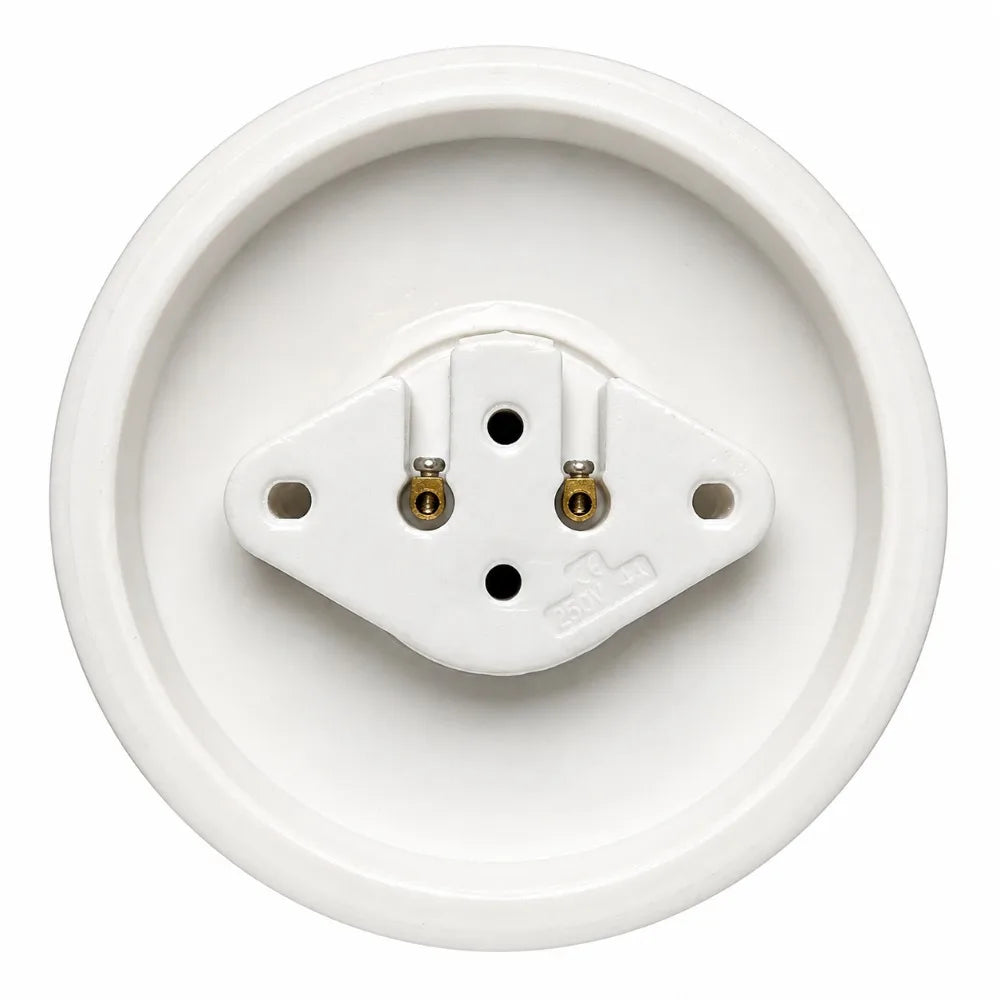 supports lampe led socle céramique noir blanc modernes adhésifs vintages compatibles e27
