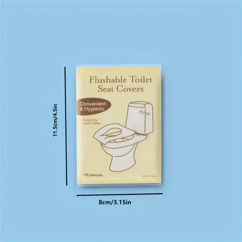 couvre siege toilette jetable blanc hygienique portable respectueux environnement pack 100 pieces