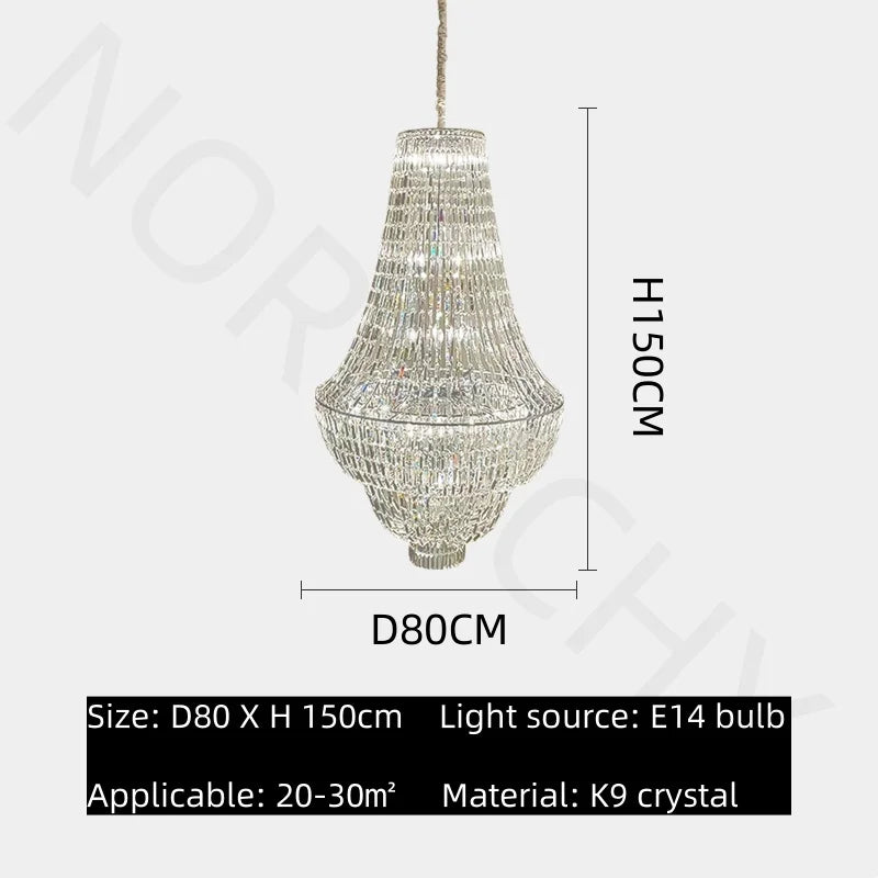 lustre cristal facettes transparent classique salon chambre éclairage deco pendentif facile lumière chambre decoration