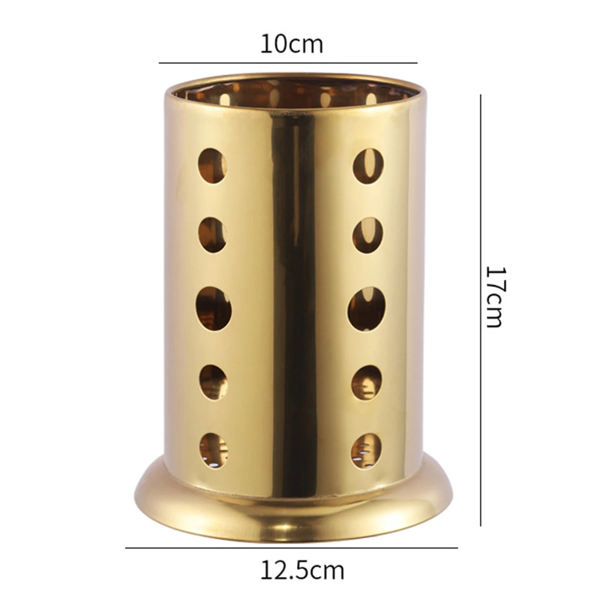 porte couteaux moderne acier inoxydable doré rangement couteaux bois utiles multiple lave vaisselle safe