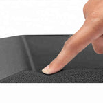 tapis yoga noir moderne confortable texture lisse fitness sport