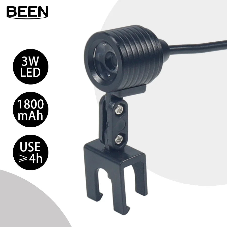 lampe torche led noir clips moderne chargeur câble batterie pratique