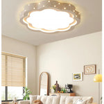 plafonnier led nuage étoiles blanc gris enfant moderne chambre salon