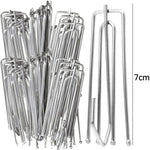 crochets rideau métal argenté moderne clips plissés 7cm résistants 100pcsiauxiliary