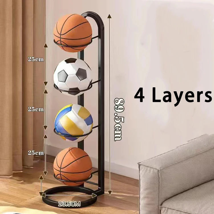 support balles sportives moderne noir blanc motifs basketball football volley ball métal acier carbone