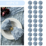 serviettes coton plissées rouge chic table maison restaurant 20x20inch
