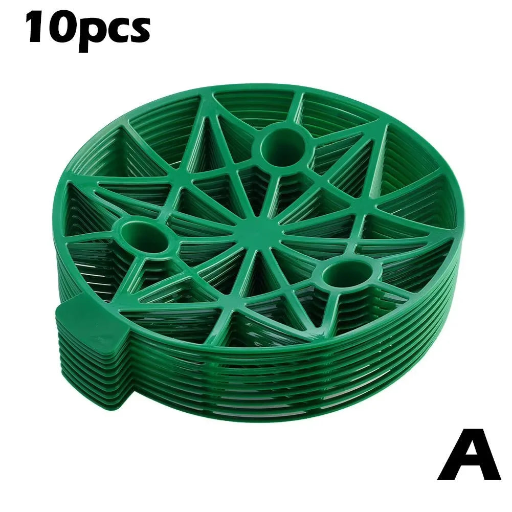 plateau plastique jardinage support fruits agricole antirouille stable vert pastèque melon courge