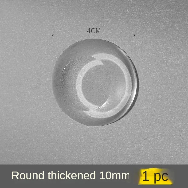 cache vidéo adhésif rond carré moderne transparent 93mm pack