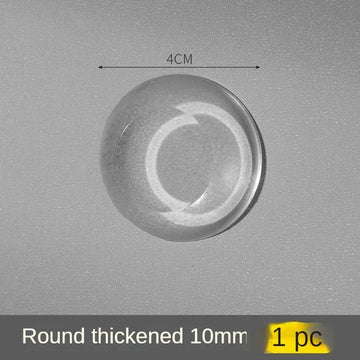 cache vidéo adhésif rond carré moderne transparent 93mm pack