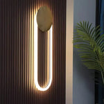 lampe murale moderne blanc doré éclairage neutre chambre contemporaine minimaliste étude salon